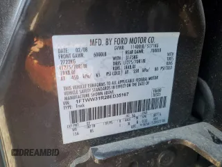 2008 Ford F-350 XL с VIN 1FTWW31R28ED35167, выставлен на аукционе Copart как лот 72280404 с пробегом 150 306 миль миль и Списание • Salvage title. История ставок и продаж доступна на DreamBid. Изображение 12.