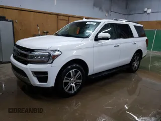 2024 Ford Expedition Limited z VIN 1FMJU2A8XREA65801, wystawiony jako Copart lot #56573385 z przebiegiem 45 392 mil mil oraz Czysty tytuł • Clean title. Historia ofert i sprzedaży dostępna na DreamBid. Obrazek 1.
