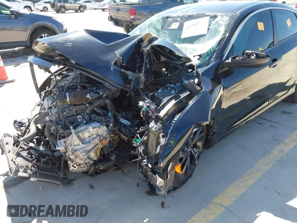 2019 Honda Civic Sport with VIN 19XFC2F89KE051016, listed as a IAAI auction lot 42042322 with 36,775 mi miles and . Bid and sale history available at DreamBid. Image 6.