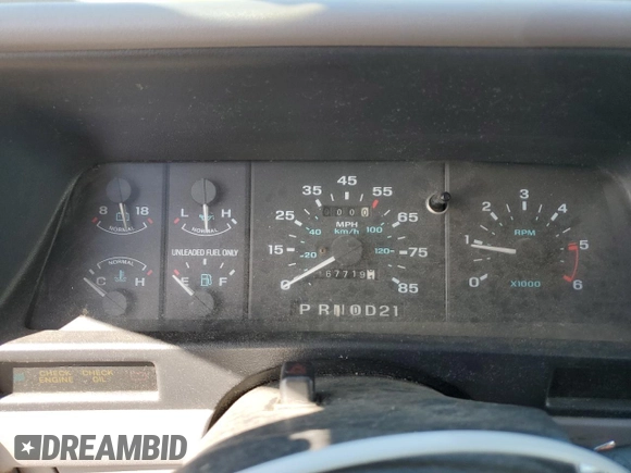 1994 Ford Explorer Eddie Bauer z VIN 1FMDU34X2RUE80560, wystawiony jako Copart lot #56334755 z przebiegiem 167 719 mil mil oraz Czysty tytuł • Clean title. Historia ofert i sprzedaży dostępna na DreamBid. Obrazek 9.