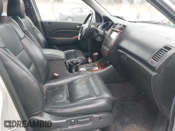 2005 Acura MDX Touring with VIN 2HNYD18935H555408, listed as a IAAI auction lot 41782216 with 208,346 mi miles. Bid and sale history available at carsss.com. Image 5.