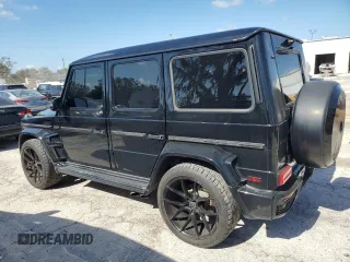2017 Mercedes-Benz G-Class AMG G 63 with VIN WDCYC7DF1HX275973, listed as a Copart auction lot 77462924 with 105,043 mi miles and Salvage Title. Bid and sale history available at carsss.com. Image 2.