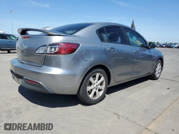2010 Mazda 3 i Touring with VIN JM1BL1SG1A1340365, listed as a Copart auction lot 54488635 with 184,553 mi miles and Salvage Title. Bid and sale history available at DreamBid. Image 3.