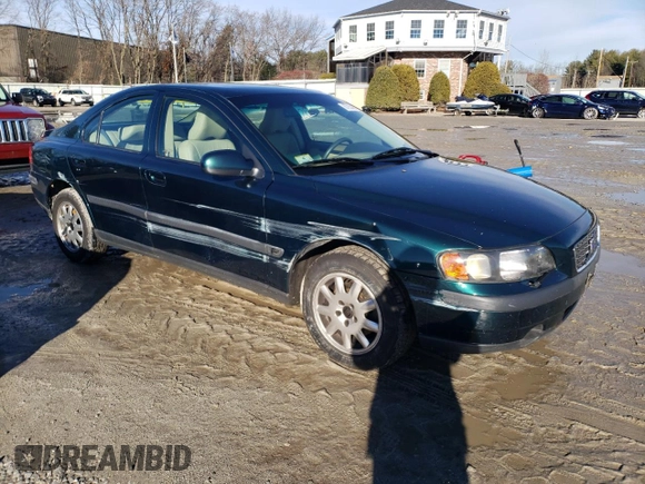 2001 Volvo S60 with VIN YV1RS61R812070508, listed as a Copart auction lot 87254354 with 116,070 mi miles and Clean Title. Bid and sale history available at carsss.com. Image 4.