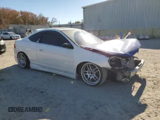 2005 Acura RSX with VIN JH4DC548X5S012074, listed as a Copart auction lot 82201674 with 149,353 mi miles and Clean Title. Bid and sale history available at carsss.com. Image 4.