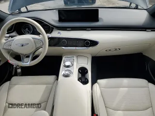 2024 Genesis GV70 Advanced with VIN 5NMMCET12RH003344, listed as a Copart auction lot 56329285 with 7,357 mi miles and Salvage title. Bid and sale history available at DreamBid. Image 8.