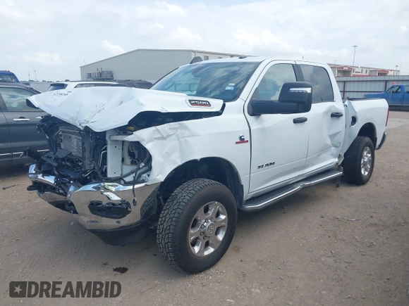 2024 Ram 2500 Big Horn with VIN 3C6UR5DL8RG266424, listed as a IAAI auction lot 42158248 with 20,422 mi miles. Bid and sale history available at carsss.com. Image 19.