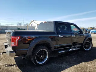 2015 Ford F-150 XLT with VIN 1FTEW1EF4FKD57184, listed as a Copart auction lot 49536075 with 75,767 mi miles and Salvage Title. Bid and sale history available at DreamBid. Image 3.