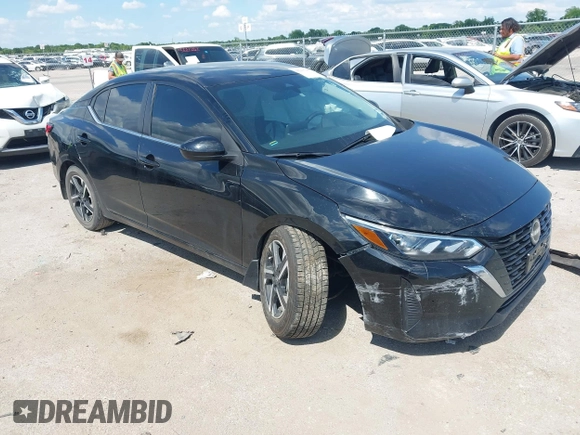 2024 Nissan Sentra SV with VIN 3N1AB8CV7RY248529, listed as a IAAI auction lot 42236147 with 22,284 mi miles and . Bid and sale history available at DreamBid. Image 1.