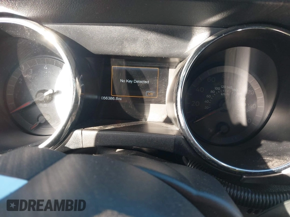 2017 Ford Mustang GT with VIN 1FA6P8CF4H5303064, listed as a IAAI auction lot 40911967 with 56,386 mi miles and . Bid and sale history available at DreamBid. Image 7.