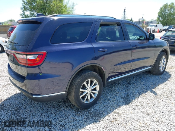 2017 Dodge Durango SXT с VIN 1C4RDJAG9HC623527, выставлен на аукционе IAAI как лот 42289268 с пробегом 132 871 миль миль и . История ставок и продаж доступна на DreamBid. Изображение 4.