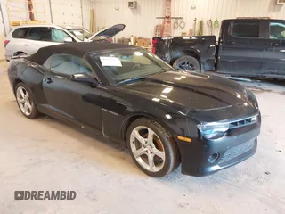 2014 Chevrolet Camaro LT with VIN 2G1FC3D33E9257134, listed as a IAAI auction lot 41743312 with 104,898 mi miles and . Bid and sale history available at DreamBid. Image 1.