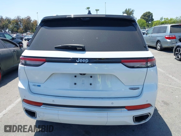 2023 Jeep Grand Cherokee Summit Reserve with VIN 1C4RJYE68P8787968, listed as a IAAI auction lot 42338911 with 28,652 mi miles and . Bid and sale history available at DreamBid. Image 16.