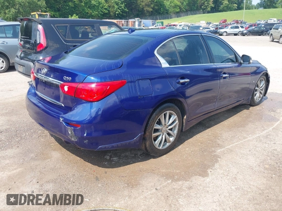 2014 Infiniti Q50 Sport с VIN JN1BV7APXEM682189, выставлен на аукционе IAAI как лот 42409089 с пробегом 217 831 миль миль и . История ставок и продаж доступна на DreamBid. Изображение 4.
