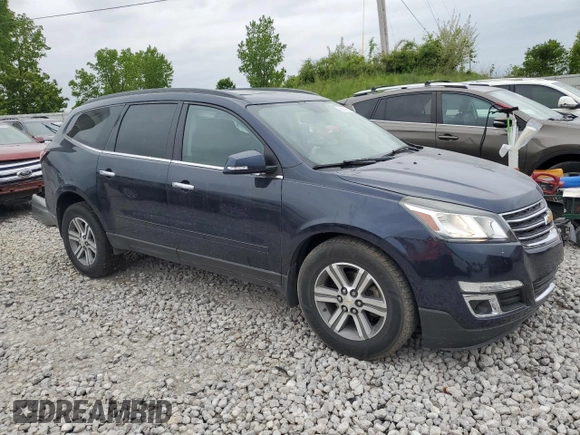 2015 Chevrolet Traverse LT with VIN 1GNKRGKD1FJ359469, listed as a Copart auction lot 58314815 with 154,323 mi miles and Clean title. Bid and sale history available at DreamBid. Image 4.