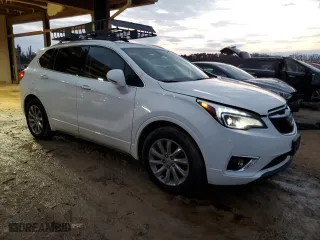 2020 Buick Envision Essence with VIN LRBFXCSA3LD227773, listed as a Copart auction lot 88946335 with 61,366 mi miles and Salvage Title. Bid and sale history available at carsss.com. Image 4.