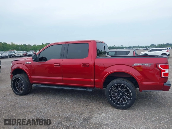 2018 Ford F-150 XL z VIN 1FTEW1EP2JFD68243, wystawiony jako IAAI lot #42683913 z przebiegiem 141 772 mil mil oraz . Historia ofert i sprzedaży dostępna na DreamBid. Obrazek 14.