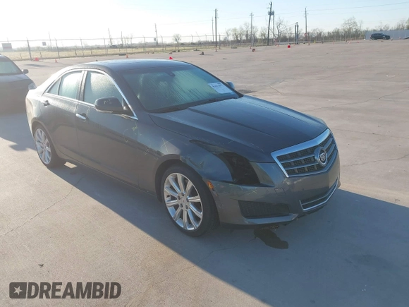 2013 Cadillac ATS Luxury z VIN 1G6AB5RA9D0144145, wystawiony jako IAAI lot #41813977 z przebiegiem 34 906 mil mil oraz . Historia ofert i sprzedaży dostępna na DreamBid. Obrazek 1.