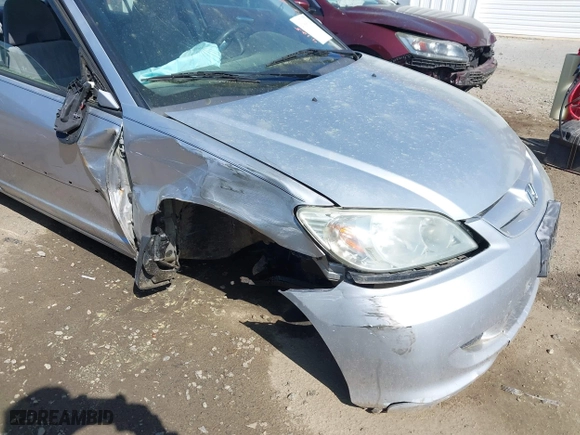 2004 Honda Civic LX with VIN 2HGES166X4H901171, listed as a IAAI auction lot 41895184 with 276,930 mi miles. Bid and sale history available at carsss.com. Image 6.