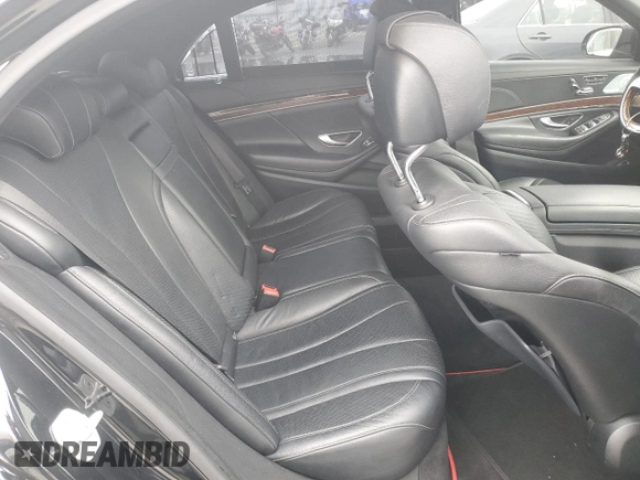 2015 Mercedes-Benz S 550 with VIN WDDUG8CB2FA130184, listed as a Copart auction lot 44603455 with 107,520 mi miles and Salvage Title. Bid and sale history available at carsss.com. Image 10.