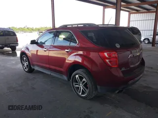 2017 Chevrolet Equinox Premier with VIN 2GNFLGE33H6237086, listed as a IAAI auction lot 41682712 with 106,809 mi miles. Bid and sale history available at carsss.com. Image 3.