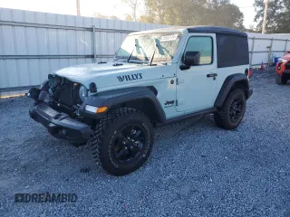 2023 Jeep Wrangler Sport with VIN 1C4HJXAG6PW560827, listed as a Copart auction lot 76583174 with Not provided miles and Salvage title. Bid and sale history available at DreamBid. Image 1.