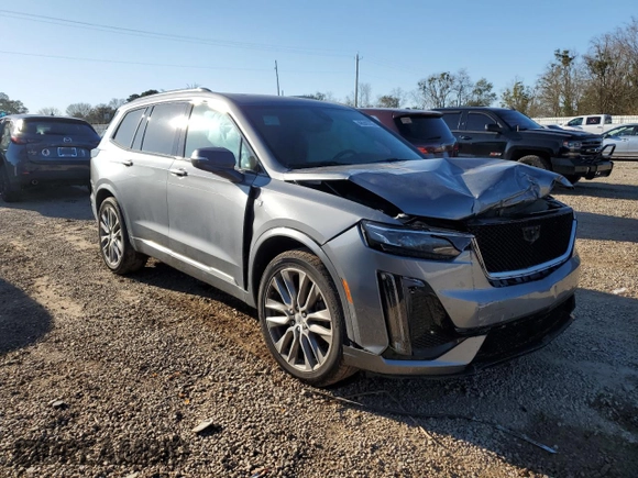 2020 Cadillac XT6 AWD Sport z VIN 1GYKPHRS2LZ201139, wystawiony jako Copart lot #48040795 z przebiegiem Nie podano mil oraz Czysty tytuł • Clean title. Historia ofert i sprzedaży dostępna na DreamBid. Obrazek 4.