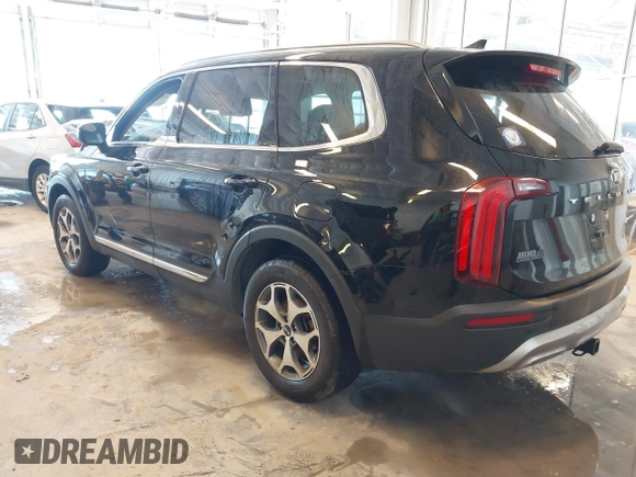 2020 Kia Telluride EX with VIN 5XYP34HC7LG038576, listed as a IAAI auction lot 41631868 with 81,827 mi miles and . Bid and sale history available at DreamBid. Image 3.