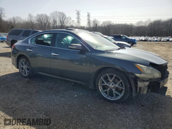 2011 Nissan Maxima SV with VIN 1N4AA5AP7BC844747, listed as a Copart auction lot 43202285 with 186,879 mi miles and Clean title. Bid and sale history available at DreamBid. Image 4.
