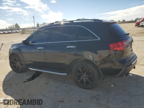 2011 Acura MDX Advance with VIN 2HNYD2H74BH527715, listed as a Copart auction lot 46184555 with 243,540 mi miles and Salvage title. Bid and sale history available at DreamBid. Image 2.
