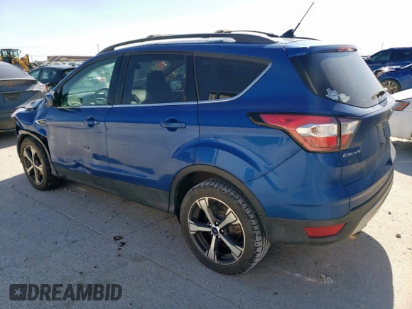 2018 Ford Escape SEL with VIN 1FMCU9HD5JUB87772, listed as a Copart auction lot 53833385 with 81,872 mi miles and Salvage Title. Bid and sale history available at carsss.com. Image 2.