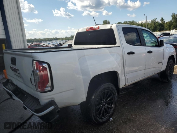 2021 GMC Canyon 2WD Elevation Standard with VIN 1GTG5BEN6M1165356, listed as a Copart auction lot 74314874 with 75,677 mi miles and Clean Title. Bid and sale history available at carsss.com. Image 3.