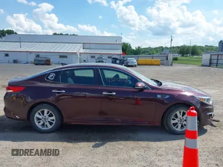2017 Kia Optima LX with VIN 5XXGT4L33HG156157, listed as a IAAI auction lot 42712608 with 177,079 mi miles and . Bid and sale history available at DreamBid. Image 13.
