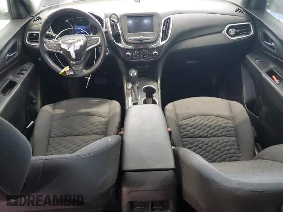 2021 Chevrolet Equinox LT with VIN 3GNAXUEV4MS165504, listed as a Copart auction lot 53049245 with 75,706 mi miles and Salvage Title. Bid and sale history available at DreamBid. Image 8.