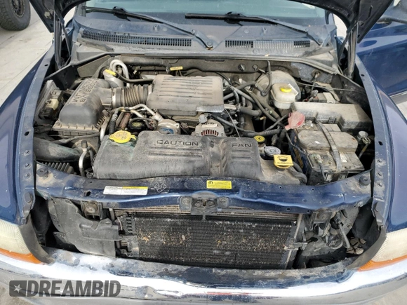 2002 Dodge Dakota SLT with VIN 1B7HG48N32S720700, listed as a Copart auction lot 80234494 with 207,035 mi miles and Salvage Title. Bid and sale history available at carsss.com. Image 11.