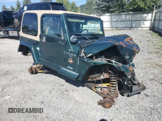2000 Jeep Wrangler Sahara with VIN 1J4FA59S0YP720856, listed as a Copart auction lot 73128204 with 0 mi miles and Clean Title. Bid and sale history available at carsss.com. Image 4.