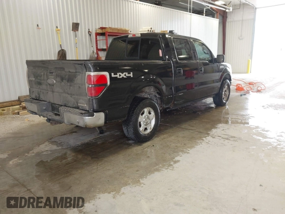 2013 Ford F-150 XL with VIN 1FTFW1EF0DFA07061, listed as a IAAI auction lot 41655268 with 286,537 mi miles. Bid and sale history available at carsss.com. Image 4.