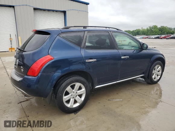 2007 Nissan Murano SL с VIN JN8AZ08T37W530600, выставлен на аукционе Copart как лот 55478915 с пробегом 159 811 миль миль и Списание • Salvage title. История ставок и продаж доступна на DreamBid. Изображение 3.