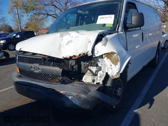 2010 Chevrolet Express Cargo with VIN 1GCZGFBG7A1107946, listed as a IAAI auction lot 40834732 with 247,844 mi miles and . Bid and sale history available at DreamBid. Image 6.