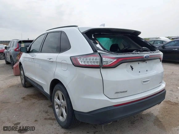 2018 Ford Edge SE with VIN 2FMPK3G94JBC00485, listed as a IAAI auction lot 41935781 with 1 mi miles. Bid and sale history available at carsss.com. Image 3.