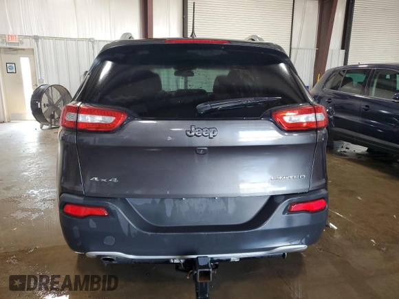 2017 Jeep Cherokee Limited z VIN 1C4PJMDB2HW601286, wystawiony jako Copart lot #60034815 z przebiegiem 55 948 mil mil oraz Szkoda całkowita • Salvage title. Historia ofert i sprzedaży dostępna na DreamBid. Obrazek 6.