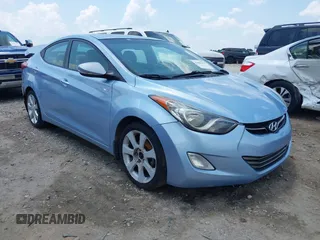 2013 Hyundai Elantra GLS z VIN KMHDH4AE3DU634618, wystawiony jako IAAI lot #42606364 z przebiegiem 142 317 mil mil oraz . Historia ofert i sprzedaży dostępna na DreamBid. Obrazek 1.