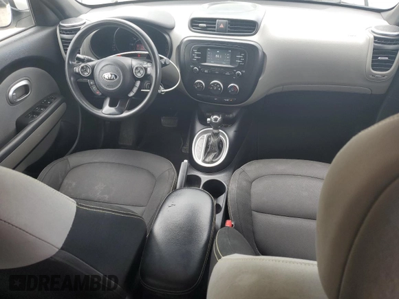 2016 Kia Soul + z VIN KNDJP3A56G7302969, wystawiony jako Copart lot #58306025 z przebiegiem 138 879 mil mil oraz Szkoda całkowita • Salvage title. Historia ofert i sprzedaży dostępna na DreamBid. Obrazek 8.