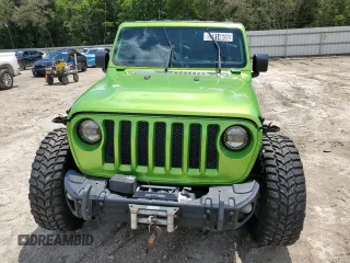 2018 Jeep Wrangler Unlimited Sport S with VIN 1C4HJXDN6JW332280, listed as a Copart auction lot 55914605 with 135,998 mi miles and Clean title. Bid and sale history available at DreamBid. Image 5.