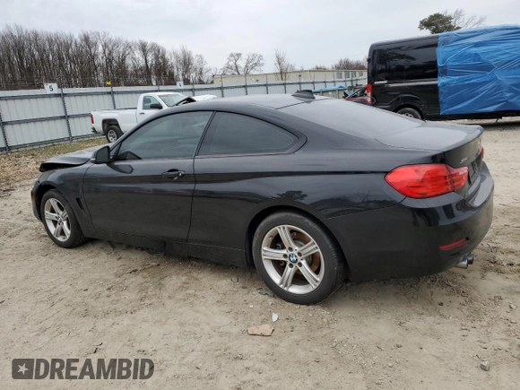 2015 BMW 4 Series 428i xDrive with VIN WBA3N9C53FK247677, listed as a Copart auction lot 45958615 with 79,114 mi miles and Salvage title. Bid and sale history available at DreamBid. Image 2.