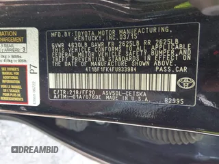 2015 Toyota Camry XLE z VIN 4T1BF1FK4FU933984, wystawiony jako IAAI lot #42121695 z przebiegiem Nie podano mil oraz . Historia ofert i sprzedaży dostępna na DreamBid. Obrazek 9.