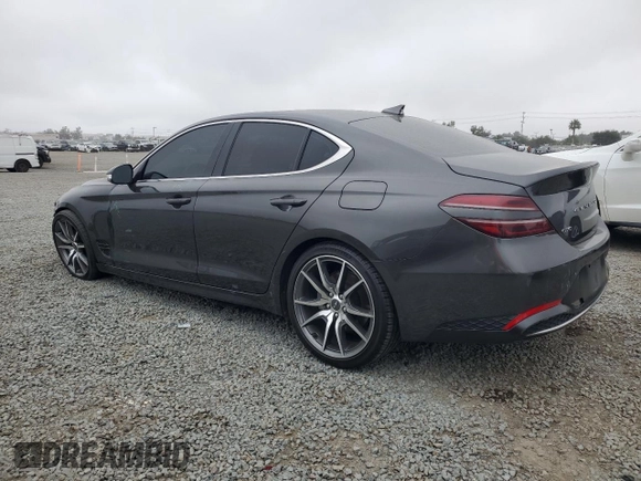 2023 Genesis G70 2.0T с VIN KMTG34TA7PU125812, выставлен на аукционе Copart как лот 58429325 с пробегом 32 317 миль миль и Списание • Salvage title. История ставок и продаж доступна на DreamBid. Изображение 2.