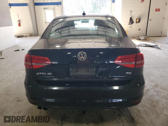 2015 Volkswagen Jetta Sedan 1.8T SE with VIN 3VWD07AJ9FM356936, listed as a Copart auction lot 46892365 with 138,664 mi miles and Salvage Title. Bid and sale history available at carsss.com. Image 6.