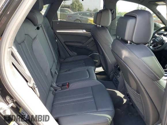 2023 Audi Q5 Sportback S line Prestige with VIN WA16AAFYXP2017035, listed as a Copart auction lot 58256284 with 13,270 mi miles and Salvage title. Bid and sale history available at DreamBid. Image 10.