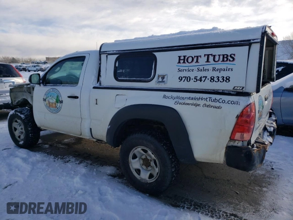 2012 Toyota Tacoma with VIN 5TFPX4EN7CX010607, listed as a Copart auction lot 83375314 with 182,054 mi miles and Salvage Title. Bid and sale history available at DreamBid. Image 2.